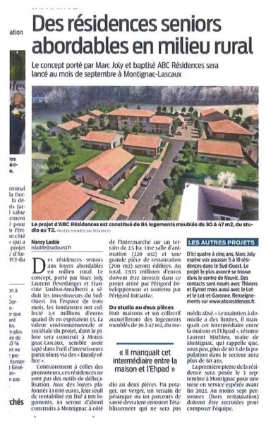 ABC-Residences-Dordogne-Article-Sud-Ouest-24.06.2021